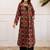 Women Printed Regular Beads and Stones Work Kurta with Palazzos