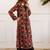 Women Printed Regular Beads and Stones Work Kurta with Palazzos