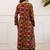 Women Printed Regular Beads and Stones Work Kurta with Palazzos