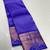 Royalblue color art silk blend sarees with blouse