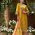 Women Floral Embroidered Regular Thread Work Kurta Wth Trousers & Dupatta