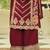 Ethnic Motifs Embroidered Zari Kurta with Trousers & With Dupatta