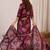 Women Floral Printed Regular Chanderi Silk Kurta with Trousers & With Dupatta
