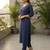 Women V-Neck Straight Kurta with Trouser