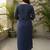 Women V-Neck Straight Kurta with Trouser