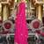 Adults-Women Woven Design Embroidered Kurta with Palazzos & Dupatta