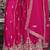 Adults-Women Woven Design Embroidered Kurta with Palazzos & Dupatta