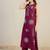 Floral Embroidered Notch Neck Thread Work Pure Cotton Straight Kurta & Palazzos