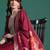 Ethnic Motifs Embroidered Sequinned Kurta with Trousers & With Dupatta