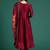 Ethnic Motifs Embroidered Sequinned Kurta with Trousers & With Dupatta