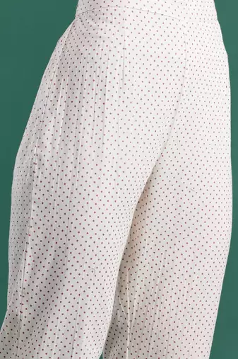Printed Regular Kurta with Trousers
