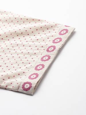 Printed Regular Kurta with Trousers 7
