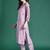 Floral Embroidered Kurta with Trousers & Dupatta