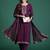 Ethnic Motifs Embroidered Sequinned Kurta with Trousers & With Dupatta