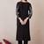 Ethnic Motifs Printed Round Neck Pure Cotton Straight Kurta With Trousers