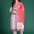 Floral Printed Pure Cotton Kurta with Trousers & With Dupatta
