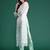 Floral Embroidered Regular Sequinned Kurta With Trousers & Dupatta