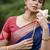 Multi color art silk blend sarees with blouse
