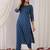 Floral Printed Pure Cotton Straight Kurta With Trousers