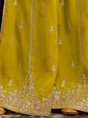 Women Ethnic Motifs Embroidered Regular Sequinned Kurta with Palazzos & With Dupatta 7
