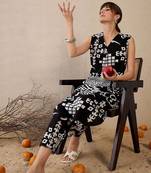 Women Printed Regular Pure Cotton Kurta with Trousers