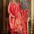 Floral Printed V-Neck Sequinned Straight Kurta With Trousers And Dupatta