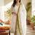 Floral Embroidered Sequinned Pure Cotton Kurta with Trousers & Dupatta