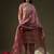 Floral Printed Regular Sequinned Pure Cotton Straight Kurta Set