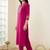 Women Printed Regular Sequinned Kurta with Trousers