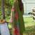 Women Floral Embroidered Regular Thread Work Liva Kurta with Trousers & With Dupatta