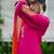 Women Ombre Embroidered Regular Thread Work Kurta with Trousers & With Dupatta