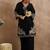 Women Ethnic Motifs Embroidered Regular Thread Work Kurta with Trousers