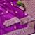 Purple color art silk blend sarees with blouse