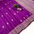Purple color art silk blend sarees with blouse