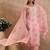 Women Floral Printed Regular Thread Work Linen Kurta with Trousers & With Dupatta