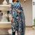 Women Floral Printed Regular Pure Cotton Kurta with Trousers & With Dupatta