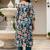 Women Floral Printed Regular Pure Cotton Kurta with Trousers & With Dupatta