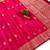 Pink color art silk blend sarees with blouse