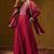 Women Ethnic Motifs Embroidered Panelled Thread Work Kurta with Trousers & With Dupatta