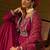 Women Ethnic Motifs Embroidered Panelled Thread Work Kurta with Trousers & With Dupatta