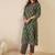 Women Ethnic Motifs Printed Regular Pure Cotton Kurta with Trousers
