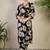 Women Floral Printed Regular Thread Work Pure Cotton Kurta with Trousers