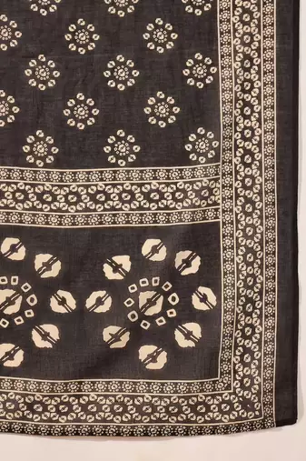 Women Ethnic Motifs Printed Regular Pure Cotton Kurta with Trousers & With Dupatta