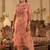 Women Floral Embroidered Regular Thread Work Chanderi Cotton Kurta with Trousers & With Dupatta