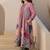 Floral Printed Round Neck Pure Cotton Kurta With Trouser