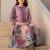 Floral Printed Round Neck Pure Cotton Kurta With Trouser