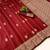 Maroon color art silk blend sarees with blouse
