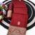 Maroon color art silk blend sarees with blouse