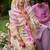 Women Floral Embroidered Regular Thread Work Kurta with Trousers & With Dupatta