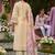 Women Floral Embroidered Regular Thread Work Kurta with Trousers & With Dupatta